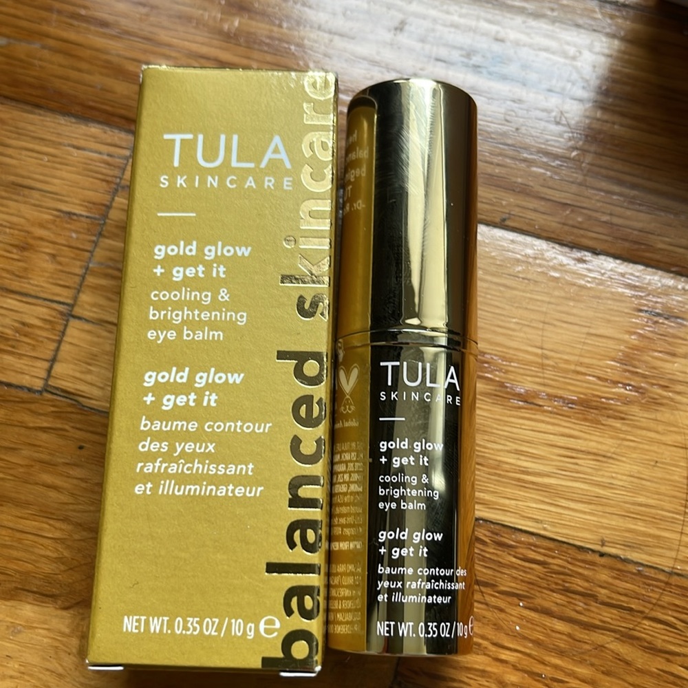 TULA cooling & brightening eye balm. New